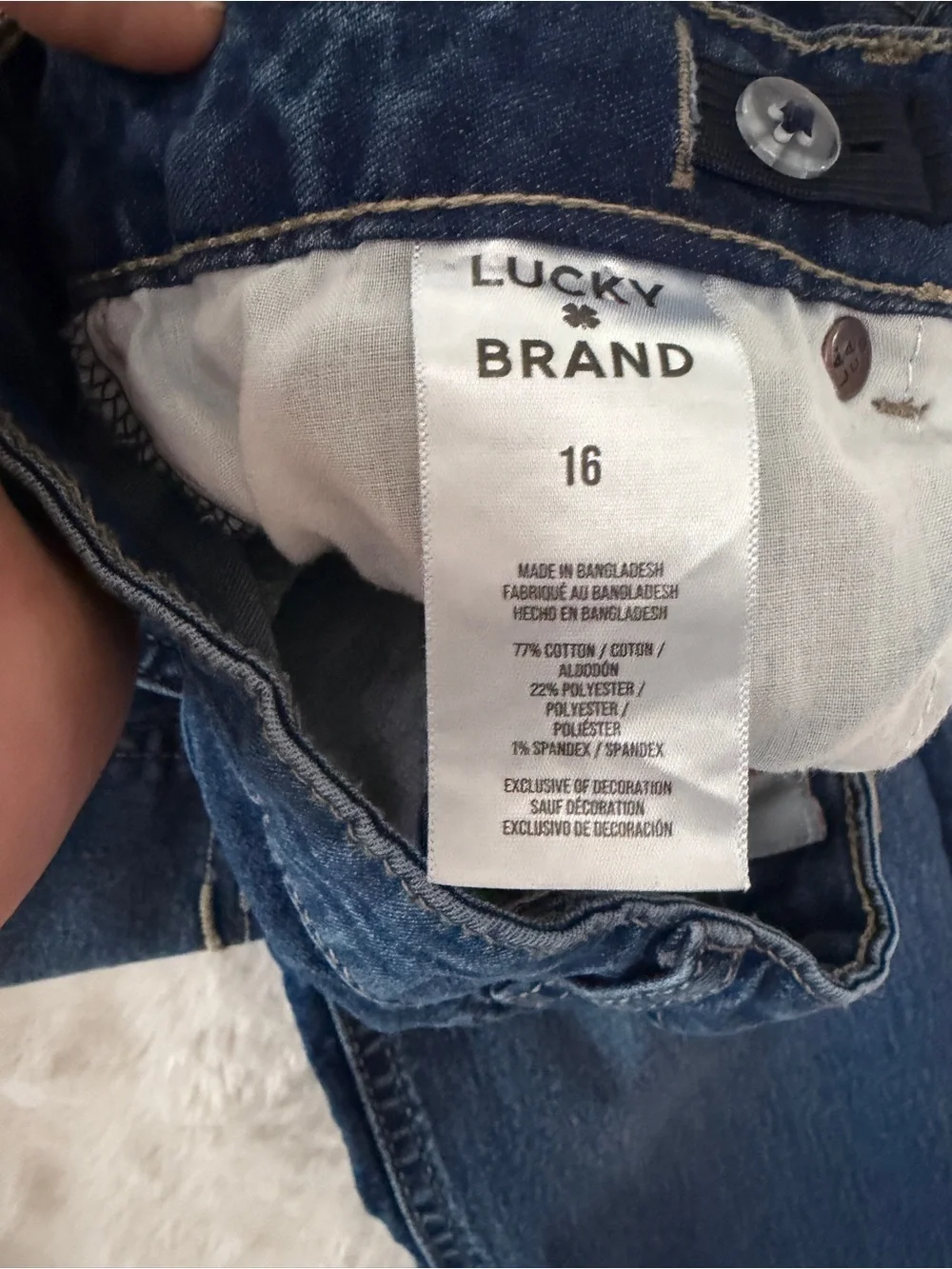 Lucky Brand upgrade her